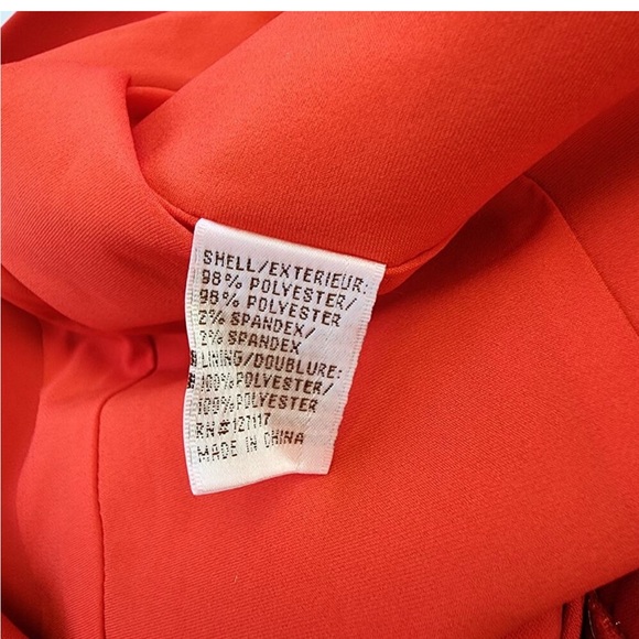 Badgley Mischka Collection Strapless Sweatheart Red Long Gown Size 2 NWT - Picture 7 of 8